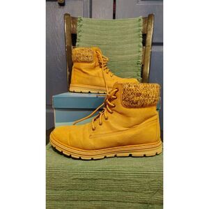 Cliffs Men's Tan‎ Faux Leather 9m Mountain Boots